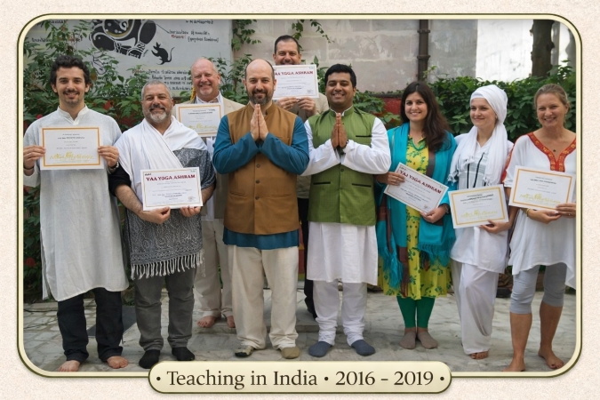 teaching in india 2016-2019