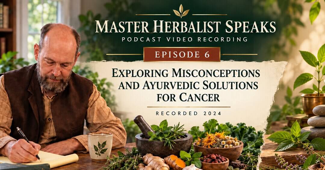 Exploring Misconceptions and Ayurvedic Solutions for Cancer — Master Herbalist Speaks Episode 6